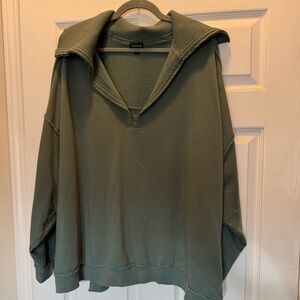 Torrid Olive Cowl Neck Sweater Size 4